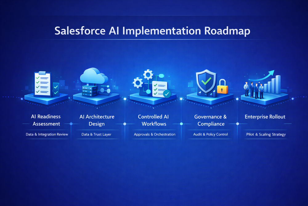 Enterprise Guide to Implementing AI in Salesforce CRM