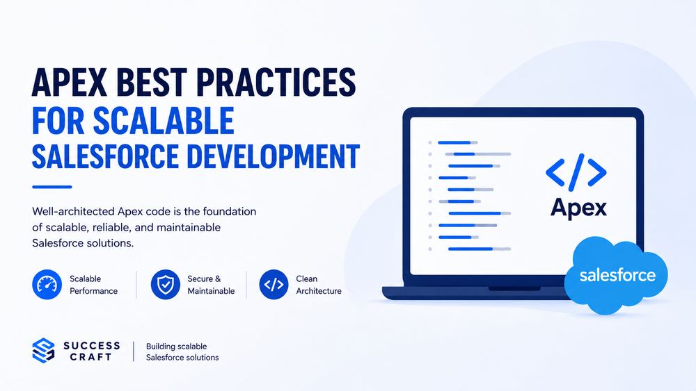 Apex Best Practices for Scalable Salesforce Systems