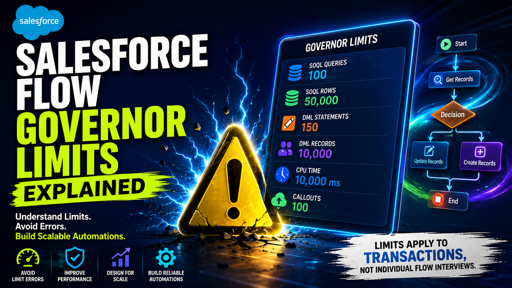 Salesforce Flow Governor Limits: Best Practices to Avoid Errors