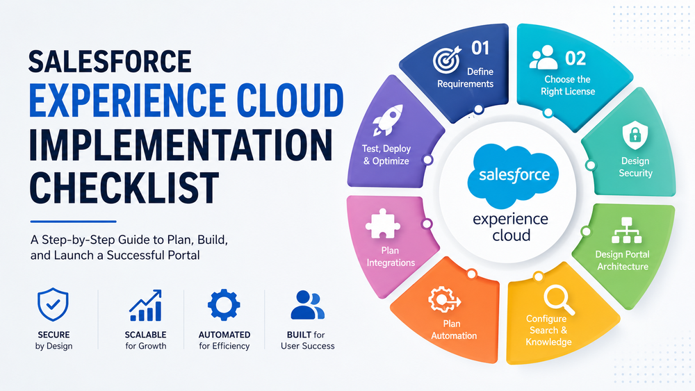 Salesforce Experience Cloud Implementation Checklist Guide 2026