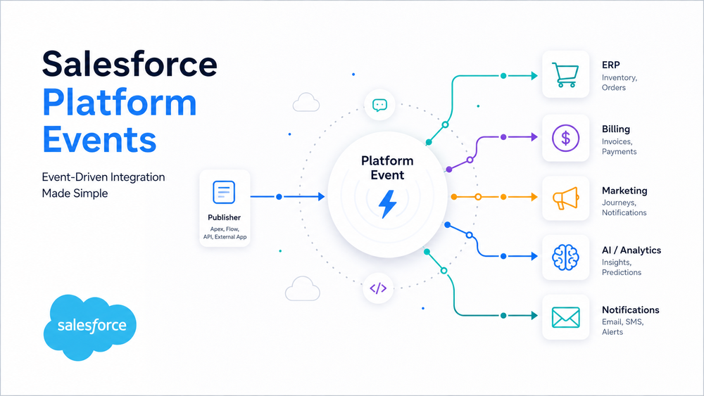 Salesforce Platform Events: Best Practices for Event-Driven Apps